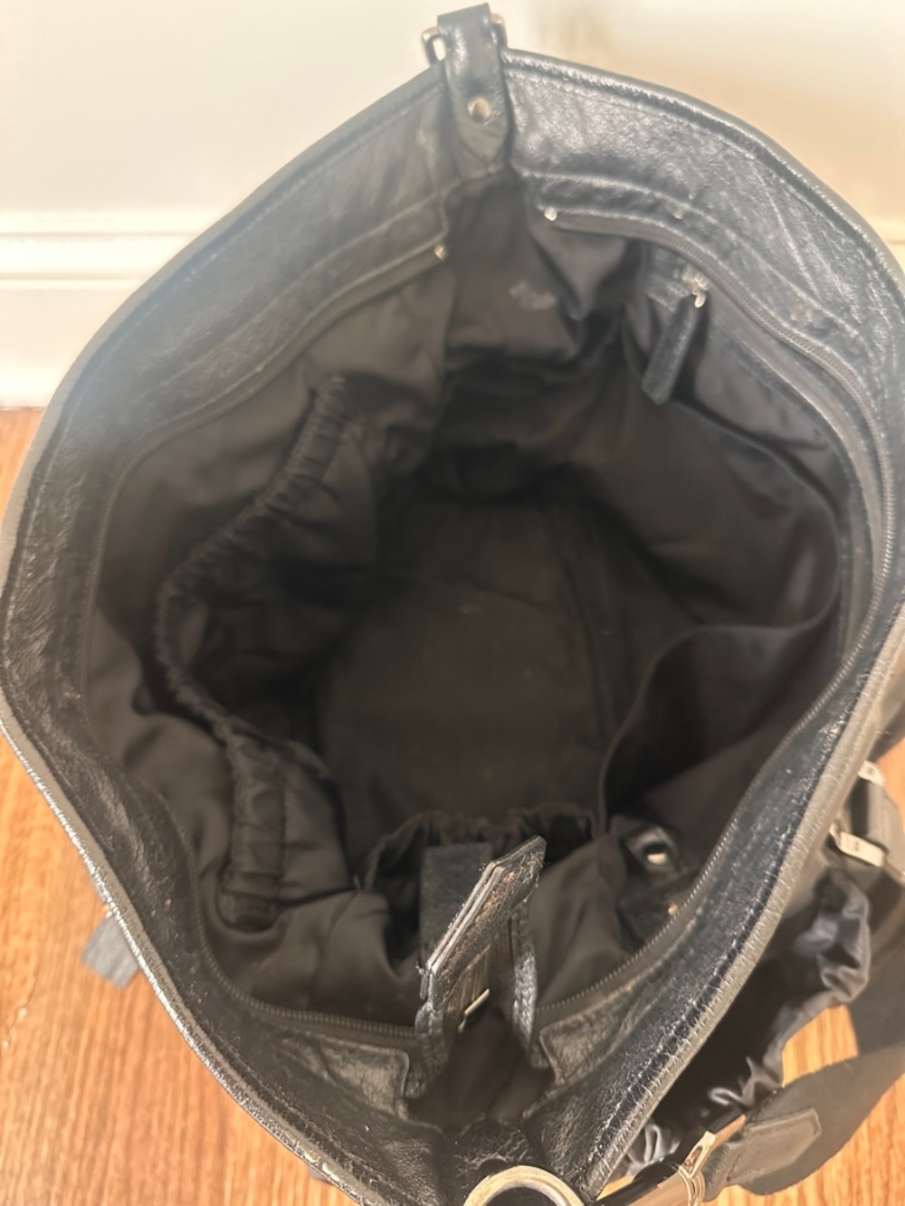 Burberry Nylon with Leather Trim Diaper Bag - Picture 5 of 9